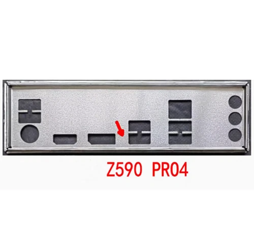 Shield I/O IO Backplate For ASRock Z590 PRO4 Motherboard