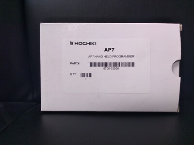 Hochiki AP7 Hand Held Programmer. Hochiki Model #AP7 (0700-03500)