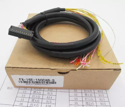 1PC NEW MITSUBISHI cable FX-16E-500CAB-S 5 meters Free Shipping - Picture 1 of 2