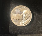 Sterling Silver .925 President Art Round 36.2 Grams- Benjamin Harrison