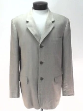 JCREW 100% Linen Blazer Jacket Sportcoat 3 Button Beige Spring Summer 38 R $150