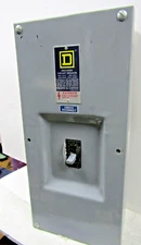 ✌ SQUARE D 100 AMP CIRCUIT BREAKER ENCLOSURE FA-100-S W/70 AMP BREAKER FHL36070