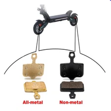 Brake Pads For Zero 8X 10X 11X Vsett 10+ Kuugo G1 Nanrobot D6+ E-Scooter CBY