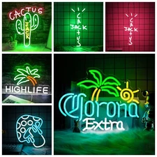 Cactus Jack Travis Scott LED Neon Sign Room Wall Decor for Man Cave