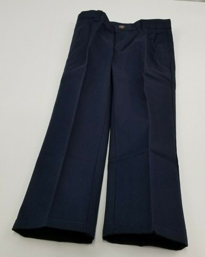 Chaps Boy's Size 4 Reg Black Pants School Approved Performance Pleated, NWT - Picture 3 of 9