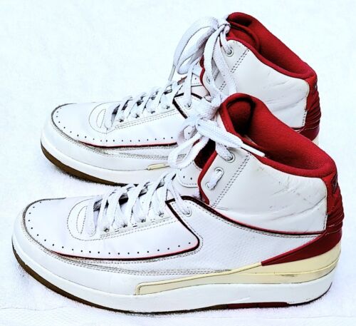 Zapatos de baloncesto Nike Air Jordan 2 retro #23 2014 385475-102 para hombre talla 11 de EE. UU. - Imagen 2 de 11