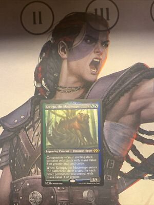 Keruga, the Macrosage (113) - Foil Etched R MTG March of the Machine: Multive