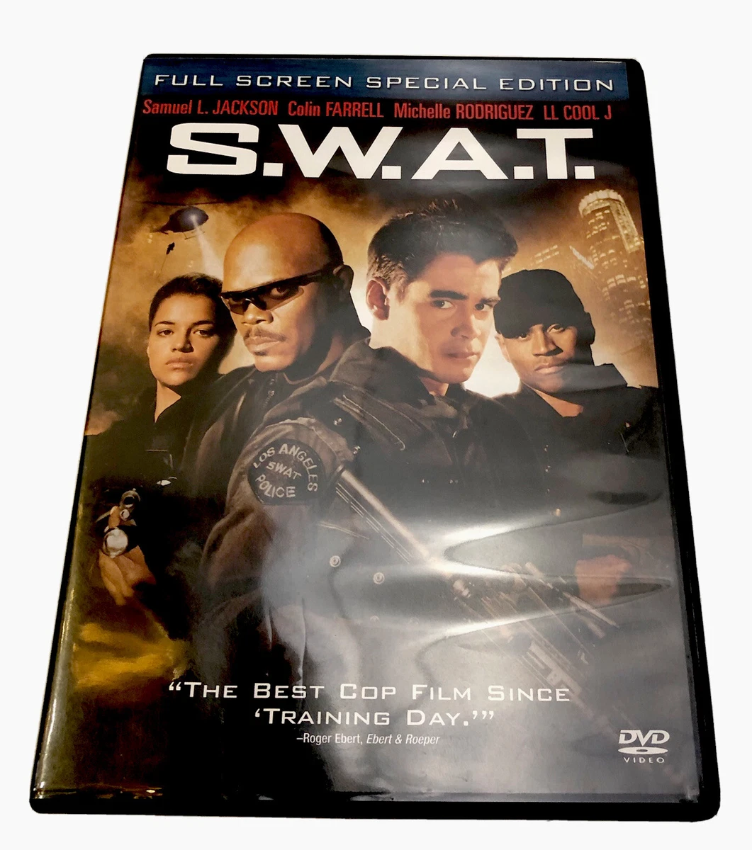 SWAT S.W.A.T. DVD 2003 Movie COLIN FARRELL SAMUEL L. JACKSON FULL