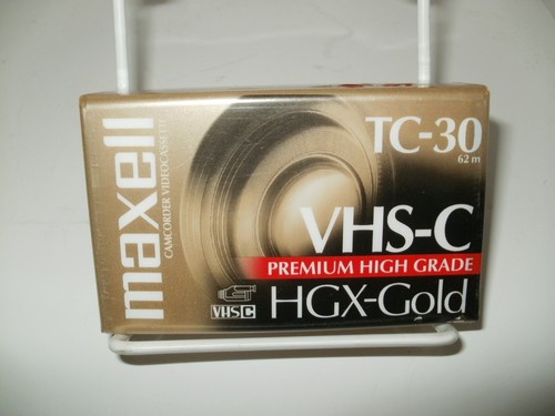 Maxell HGX-Gold TC-30 VHS-C Camcorder Videocassette Tape-Sealed - Picture 3 of 4