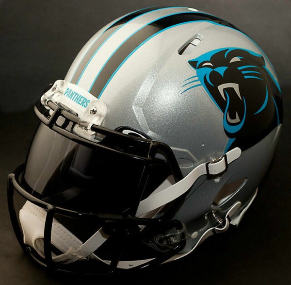 Carolina Panthers Riddell Revolution Speed NFL Football Helmet for sale online eBay