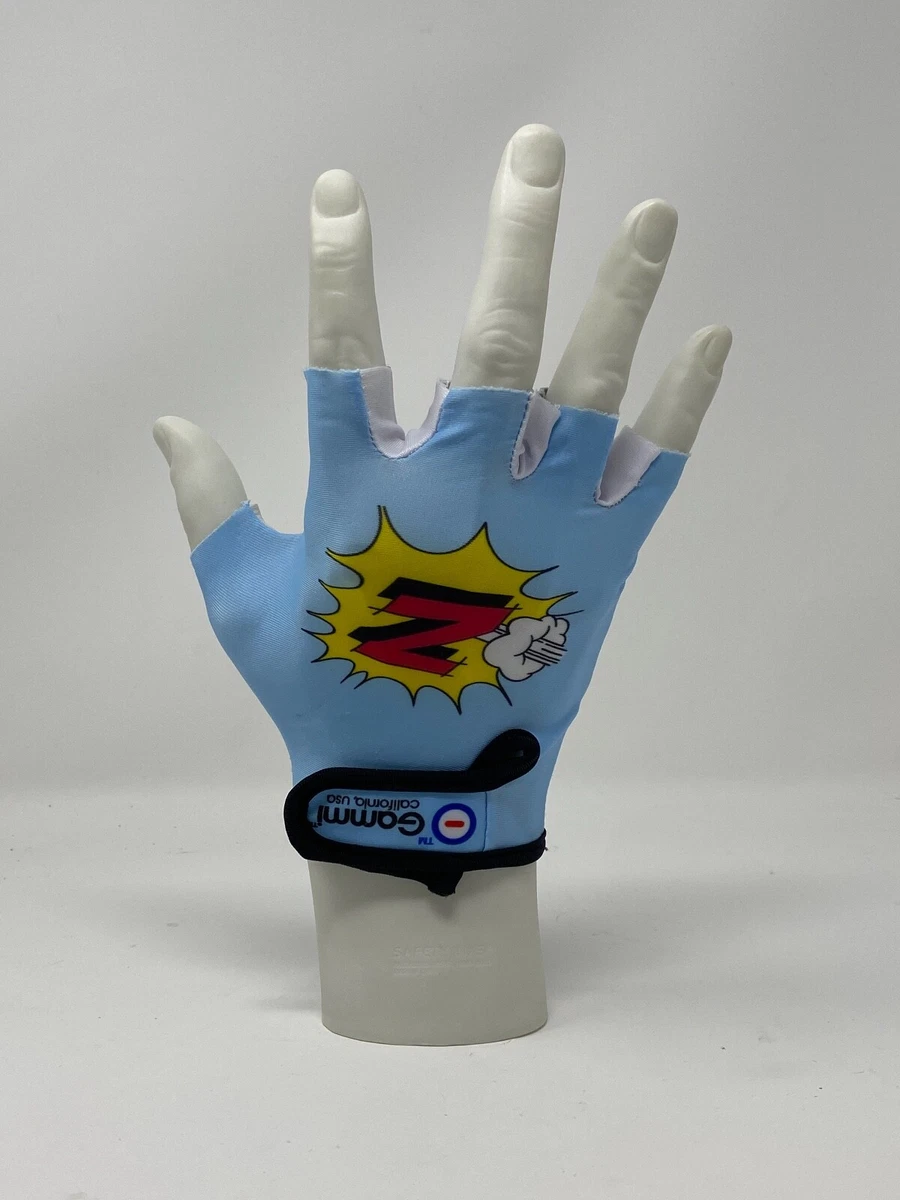 Gants Cyclisme Vintage Magic Guanto - Sans Doigts - Cuir - Taille XL - NOS