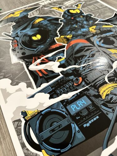 Dragon76 - Wu Tang Clan - Las Vegas- 18 x 24 inches screen print signed ed of 45 - Picture 4 of 7