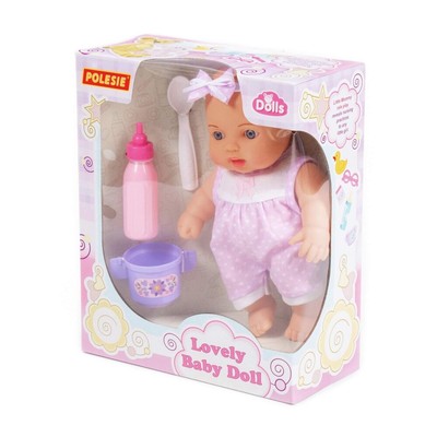 4810344078285 Lalka 26 cm Bobas z akcesoriami do karmienia WADER POLESIE 78285WA