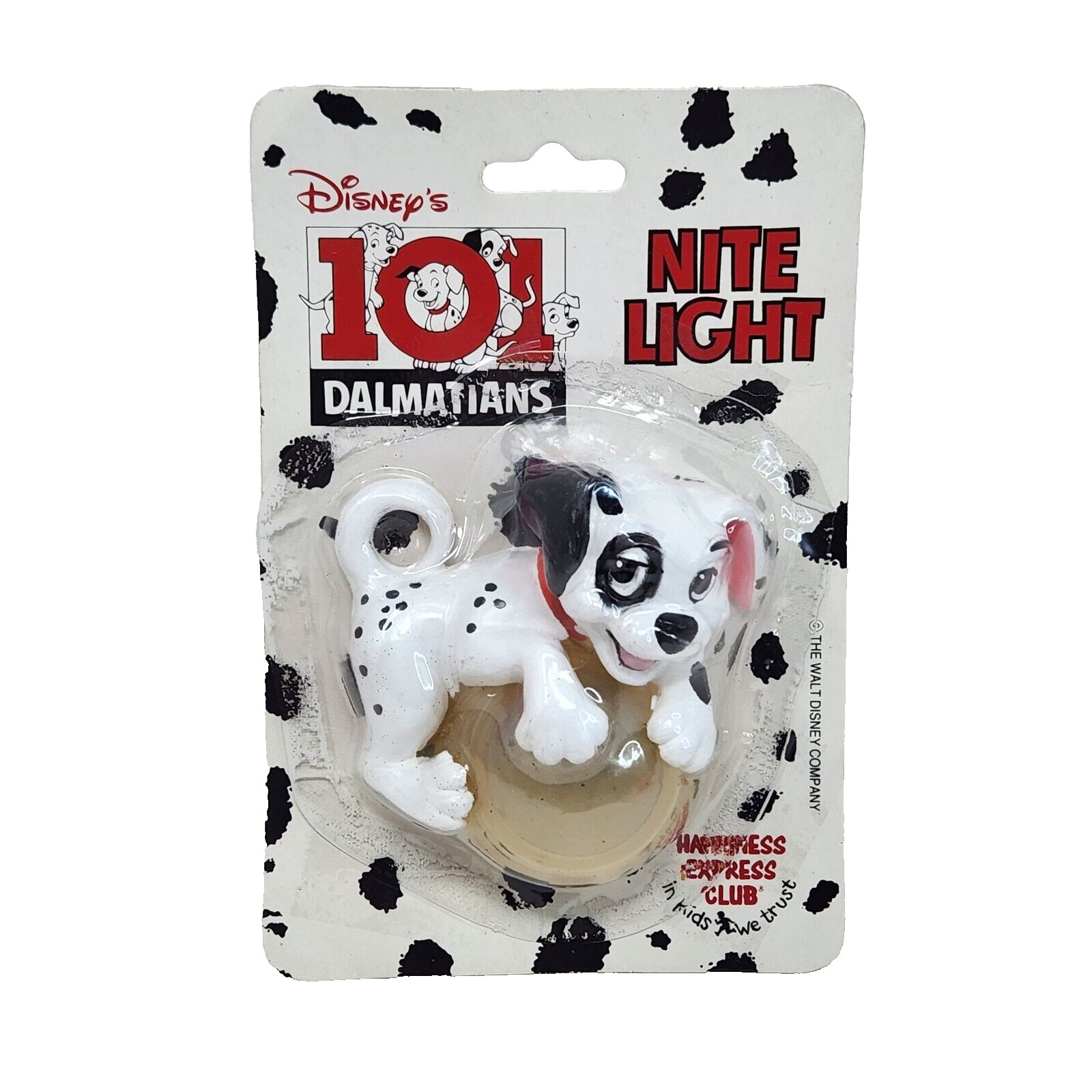 VINTAGE DISNEY 101 DALMATIANS PUPPY DOG NITE PLUG IN NIGHT LIGHT NEW