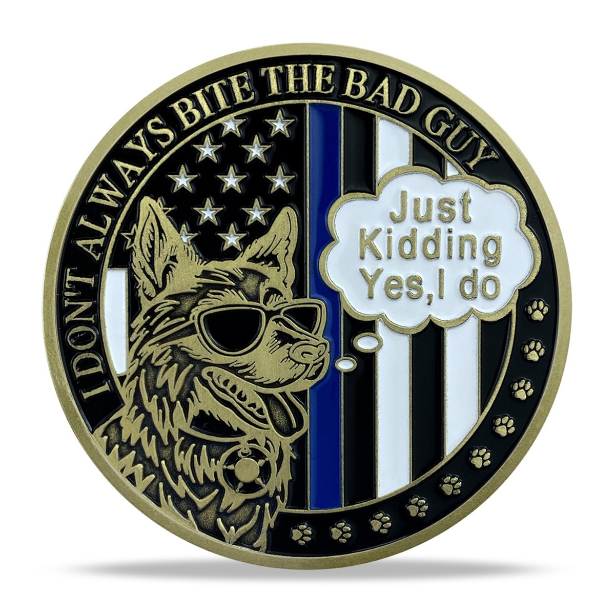 K9 Police Dog Law Enforcement Canine Loyalty Honor Challenge