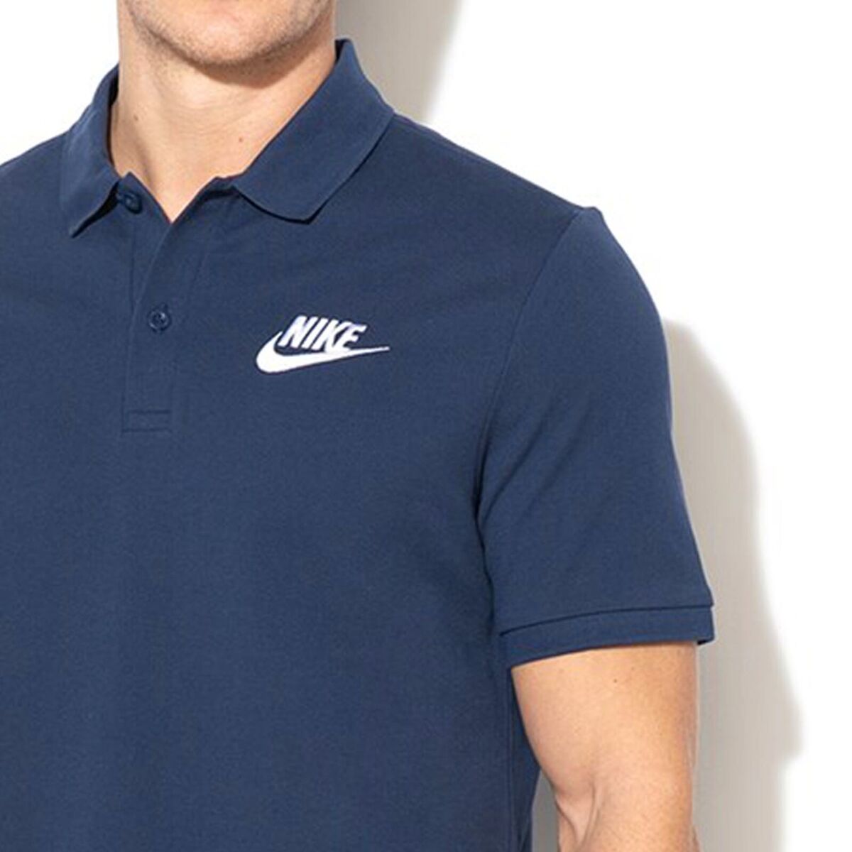 Nike Sportswear Classic Polo Men's Shirt Midnight Navy/White Nike Sportswear Classic Polo Men's Shirt Midnight Navy/White