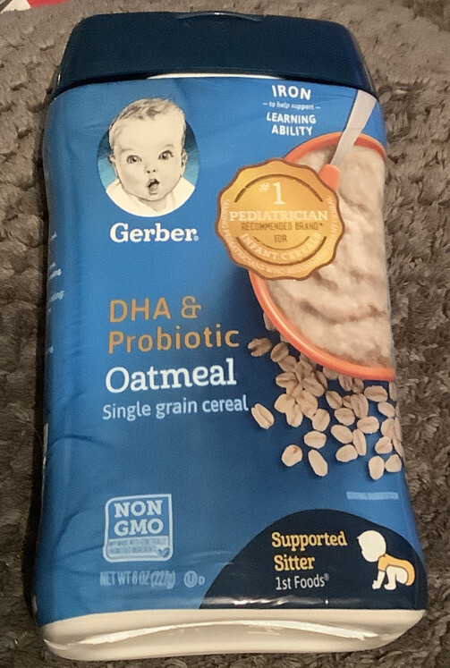 dha and probiotic oatmeal