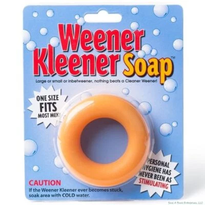 BIG MOUTH TOYS Weener Cleaner Soap Willy Weiner - Joke Gag Gift Party Adult Prank Shower Toy