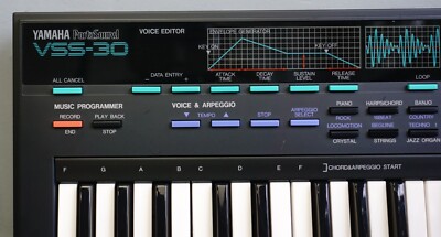 【レア】YAMAHA Porta Sound VSS-30 Yamaha VSS-30 PortaSound Digital Voice Sampler Vintage