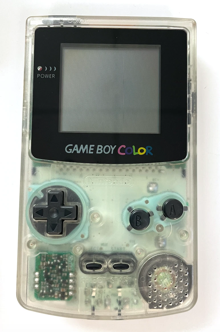 Nintendo Gameboy Game Boy Color Console (Clear) 