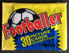 Topps Gum English Football Cards - 1981 Unopened Sealed Wax Pack - Vintage