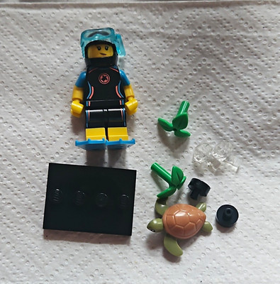 LEGO MINIFIGURES SERIES 20 - 71027 Sea Rescue Diver ( 15 )