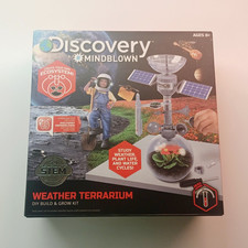 Discovery Weather Terrarium DIY Build  Grow Kit STEM Educational Toy 8 Years