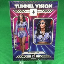 2025 Panini Donruss WNBA - Tunnel Vision A'ja Wilson #13 Press Proof