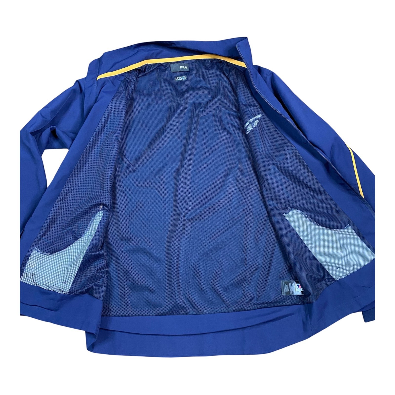 Nasdaq 100 Open Promozionale FILA Track Jacket Uomo Taglia Large Full Zip Stock