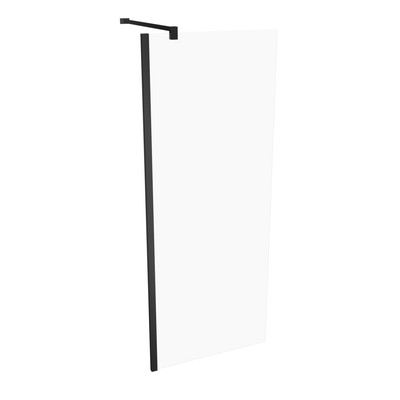HÜPPE Select+ Seitenwand alleinstehend, Querbügel, Maßanfertigung, 8mm