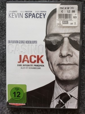 DVD Casino Jack   Kevin Spacey als Abramoff Thriller Lobbying Glücksspiel Mafia
