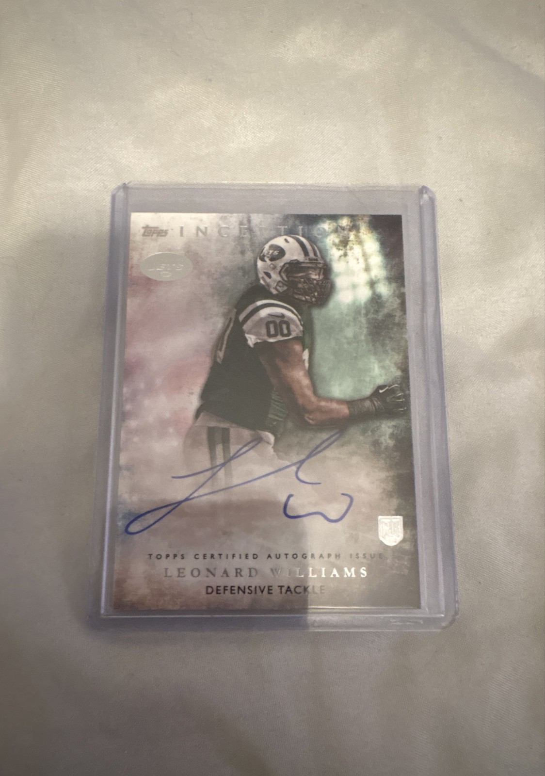 Leonard Williams Topps Inception Rookie Autographs #RA36 Base