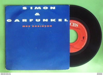 Simon & Garfunkel 45T SP Mrs Robinson 1968