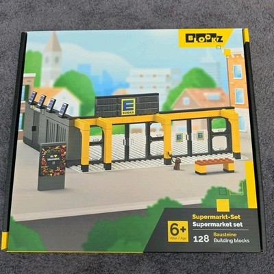 EDEKA Sammelaktion  BLOCKZ Supermarkt-Set  128 Klemmbausteine  NEU & OVP 