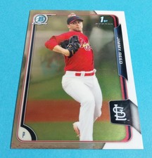 2015 Bowman Chrome Prospects 1st Jimmy Reed RC #BCP31 St. Louis Cardinals 