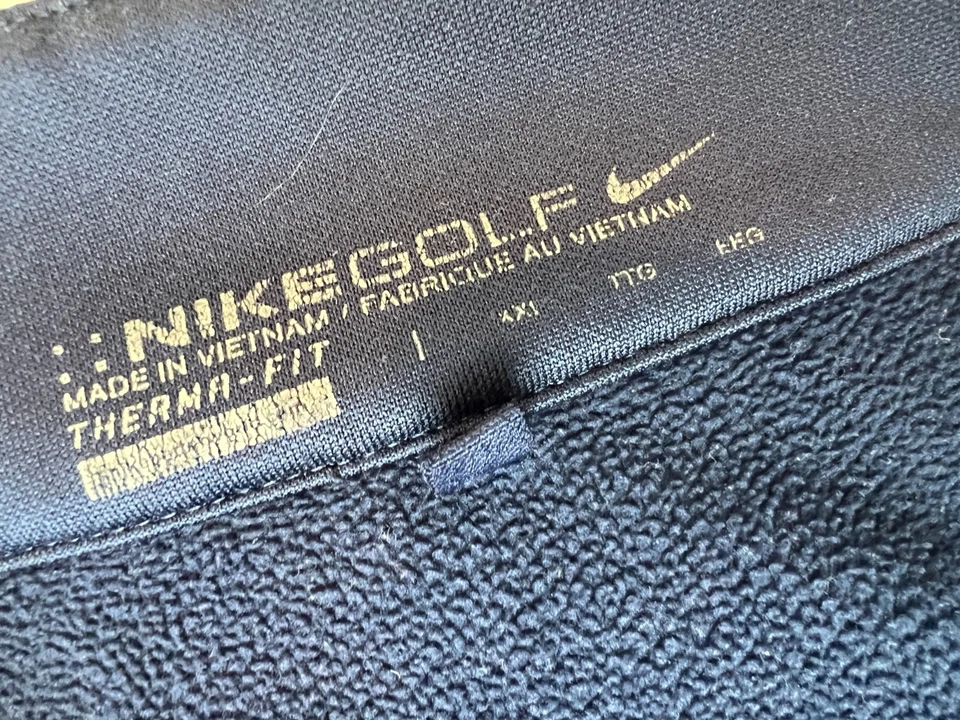 Nike Golf Cortavientos XXL Sudadera Pullover Ajuste Térmico 2X 2XL 381259 Azul Foto 3 de 4