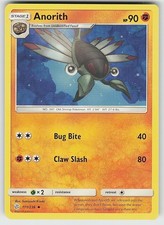 Anorith 111/236 Uncommon Cosmic Eclipse Pokemon NM
