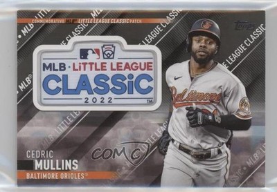 2022 Update Special Event Manufactured Relics Black Cedric Mullins Patch 2o7