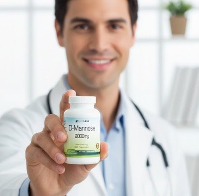 D-Mannose Capsules - 2000mg Serving - UTI Relief Urinary Tract USA 2