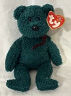Ty Beanie Baby 2001 Holiday Teddy Plush Bear, Beanie Babies Vintage