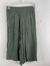 girls forever 21 green sage flowy pants size small