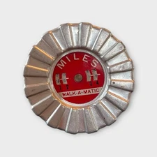 Vintage 60’s Walk-A-Matic Pedometer Fitness Counter Clip On Metal