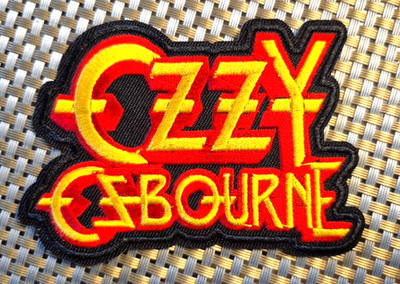 Ozzy Osbourne Embroidered Patch Iron-On Sew-On US shipping Black Sabbath