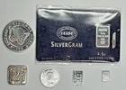 Lot .999 Silver Fractional 1 Oz Round 31.1 Grams Bullion Bars 6 Diff NO RESERVE