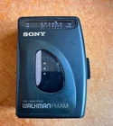 Sony Walkman WM-FX21 AM/FM Cassette Player w/ Belt Clip VTG FOR PARTS / REPAIR