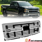 Front Grille Chrome Surround Grill For 2014 2015 Chevy Silverado 1500 23259621