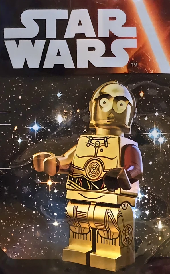 LEGO ®️ C-3PO Red Arm Polybag Star Wars NEW 5002948-1 - Imagen 4 de 4