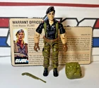 GI Joe Flint 1985 v1 *100% COMPLETE w/File Card, Near Mint!* Vintage NO CRACKS!