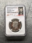 2014-P Silver 50C Kennedy 50th Anniversary High Relief NGC PF 69 Ultra Cameo FS
