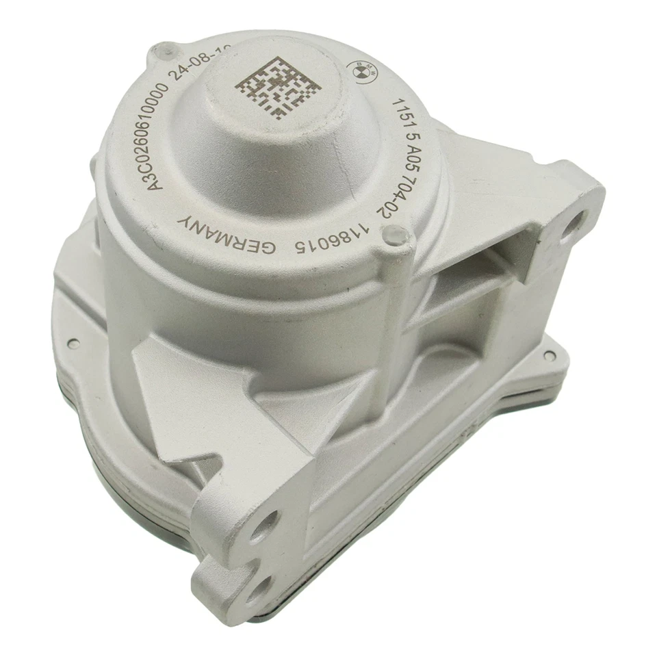 Electric Engine Water Pump 11517632426 W/Thermostat For BMW 335i 535i x5 x6 3.0L - Изображение 3 из 4